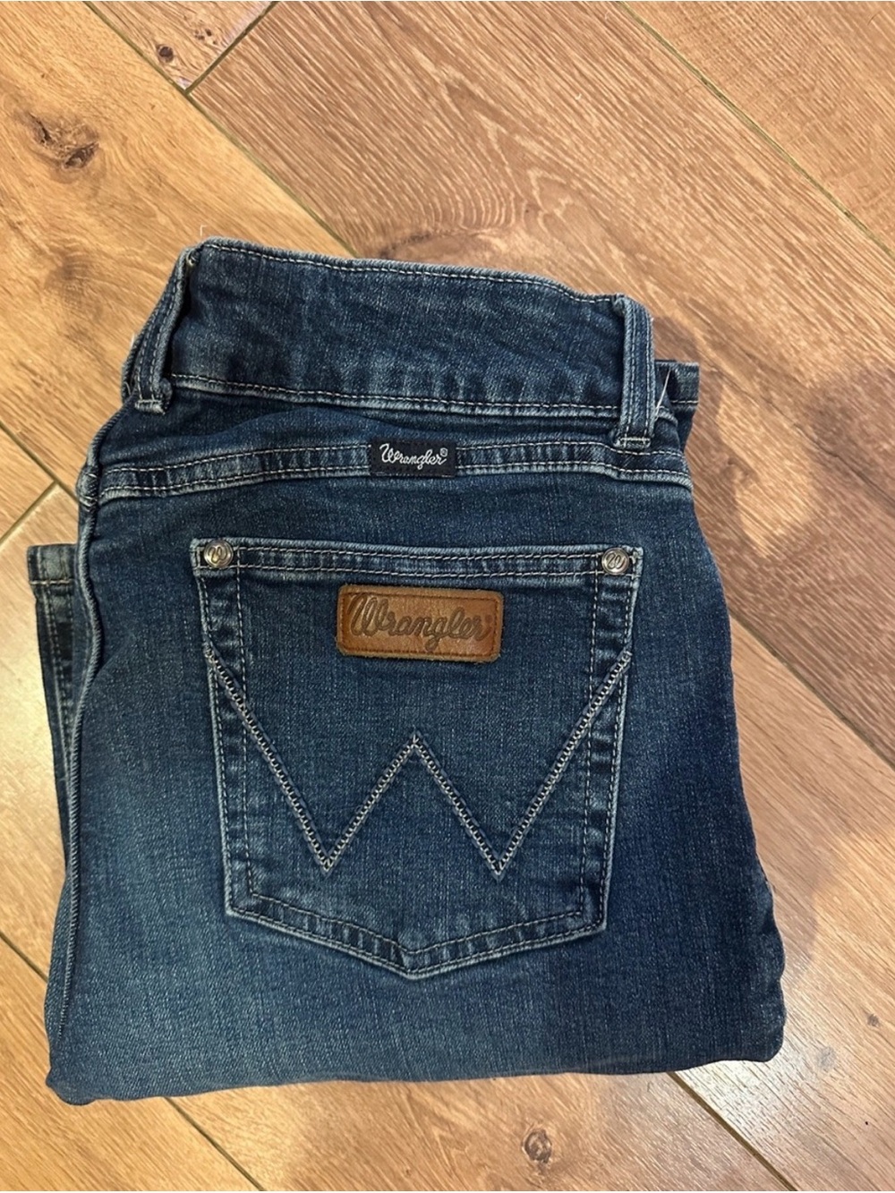 Wrangler Women's Dark Blue Boot Cut Jeans